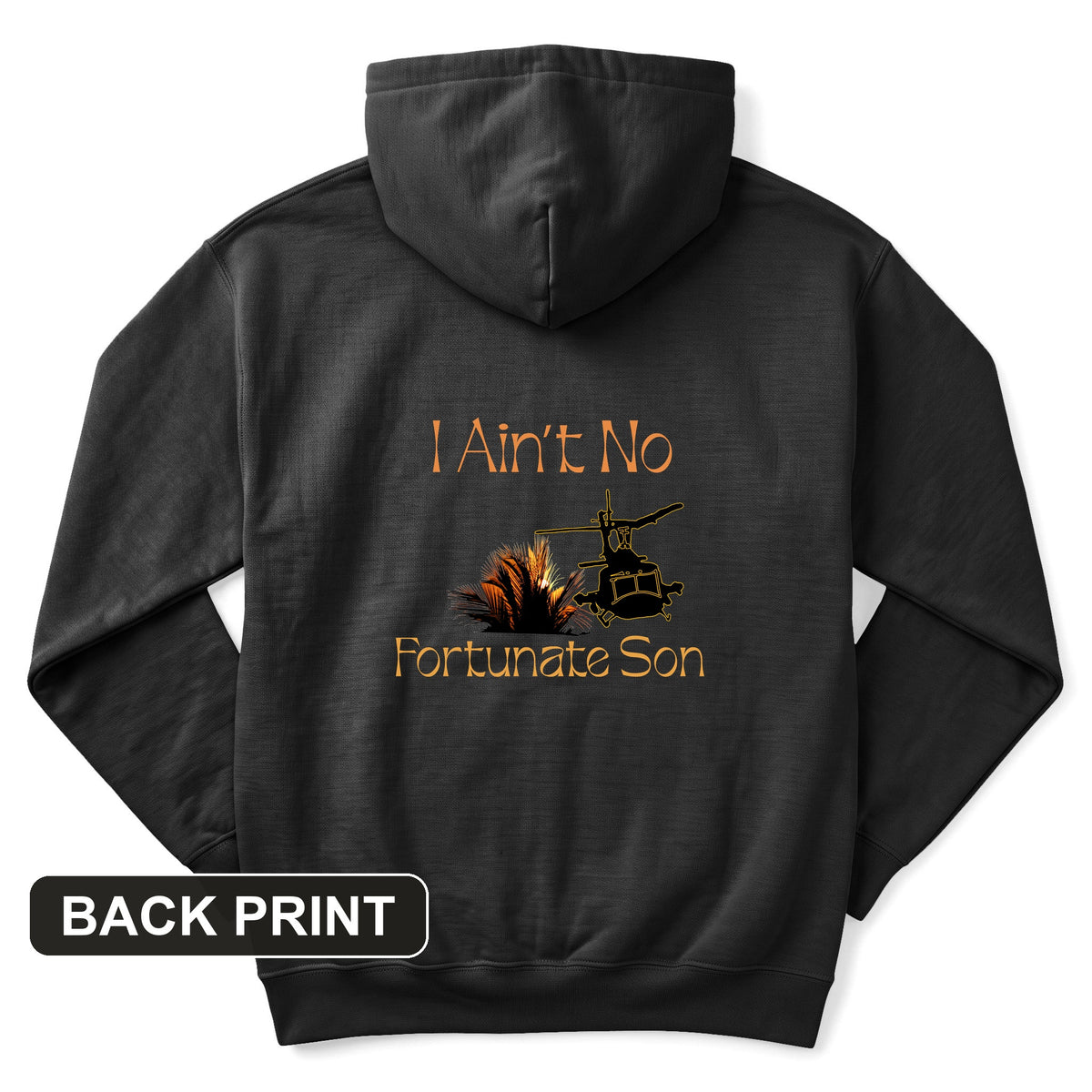 Fortunate Son Back Print Hoodie