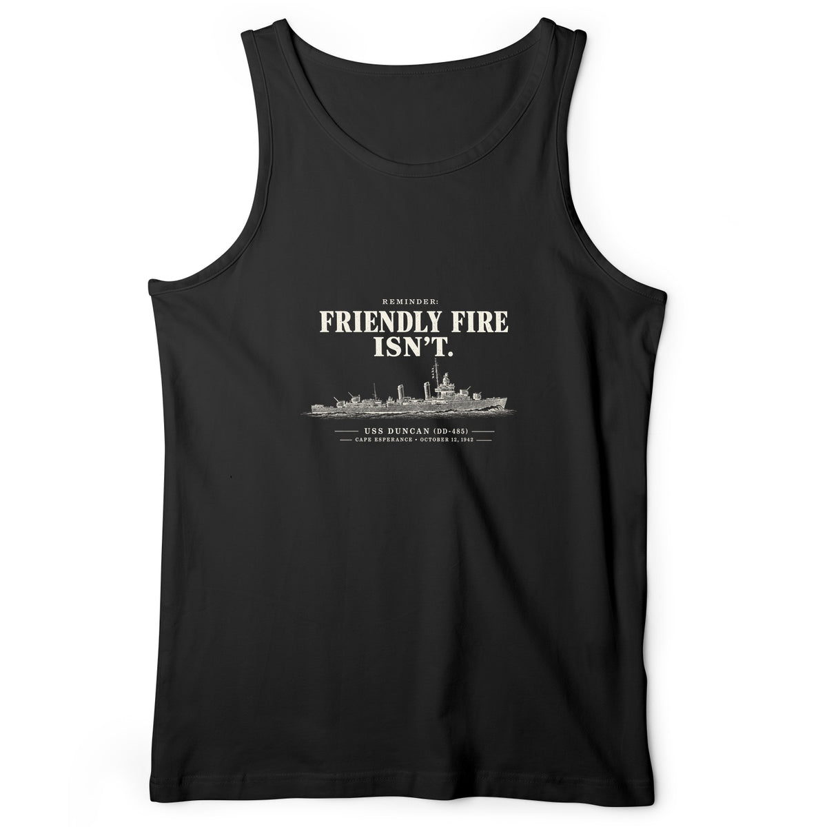 Friendly Fire Isn't Tank Top