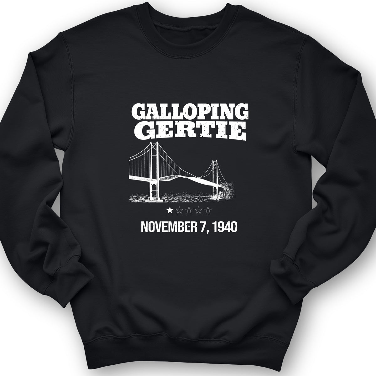 Galloping Gertie Crewneck