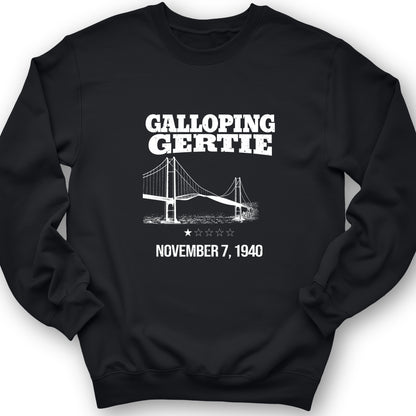 Galloping Gertie Crewneck