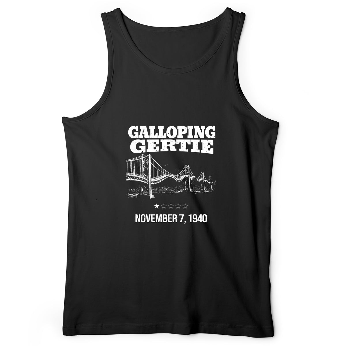 Galloping Gertie Tank Top