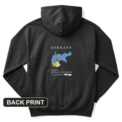 Germany Jigsaw Champion Back Print Hoodie