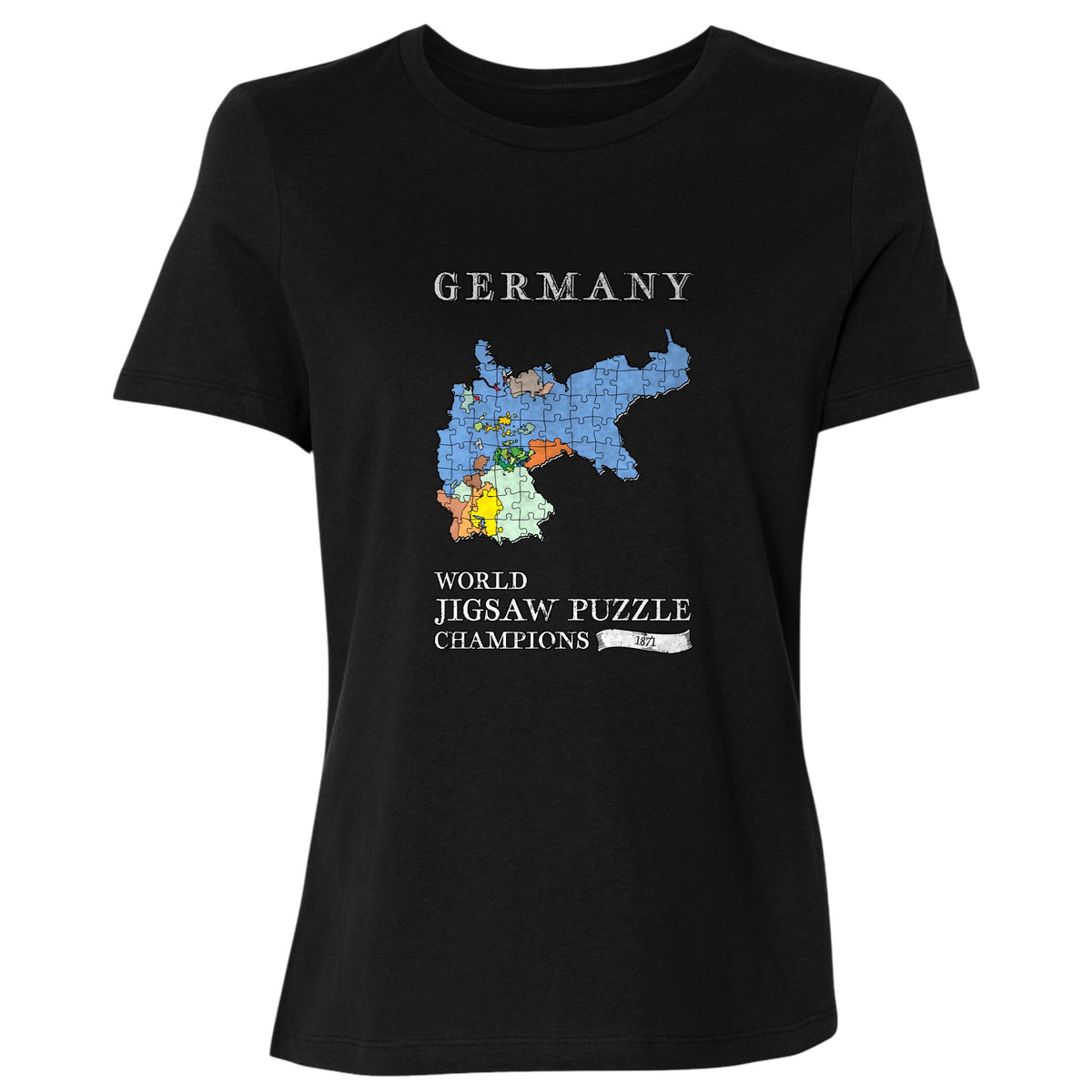 Germany Jigsaw Champion Women's T-Shirt