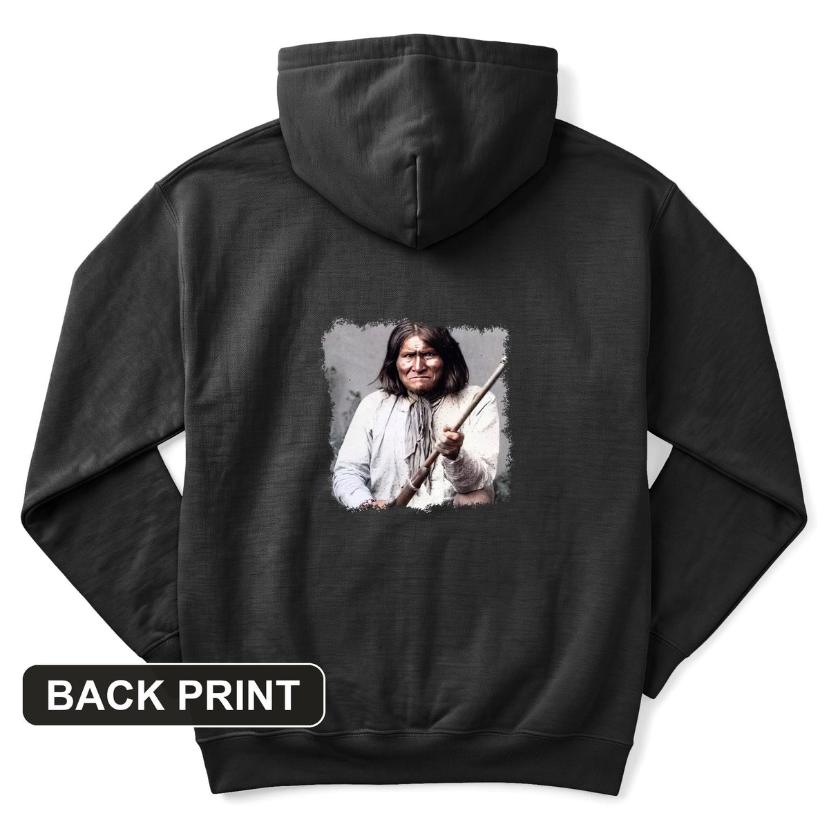 Geronimo Back Print Hoodie
