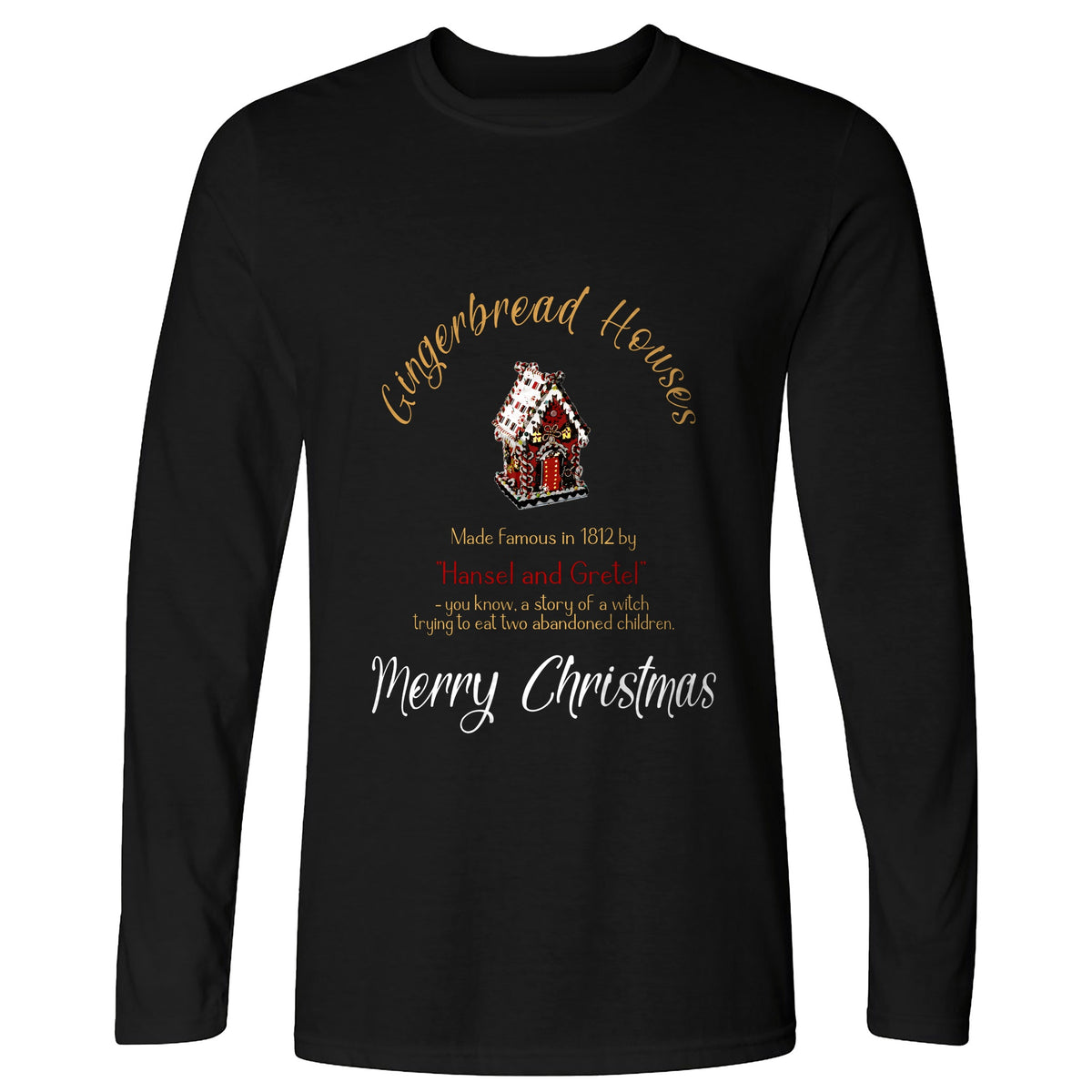 Gingerbread House Long Sleeve T-Shirt