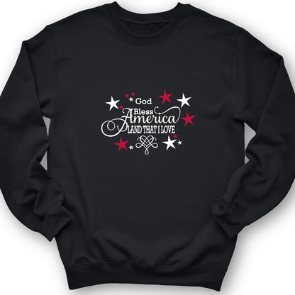 God Bless America Crewneck