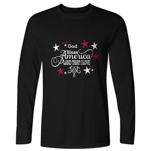 God Bless America Long Sleeve T-Shirt