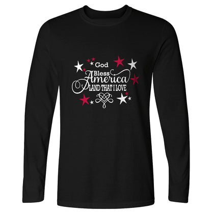 God Bless America Long Sleeve T-Shirt