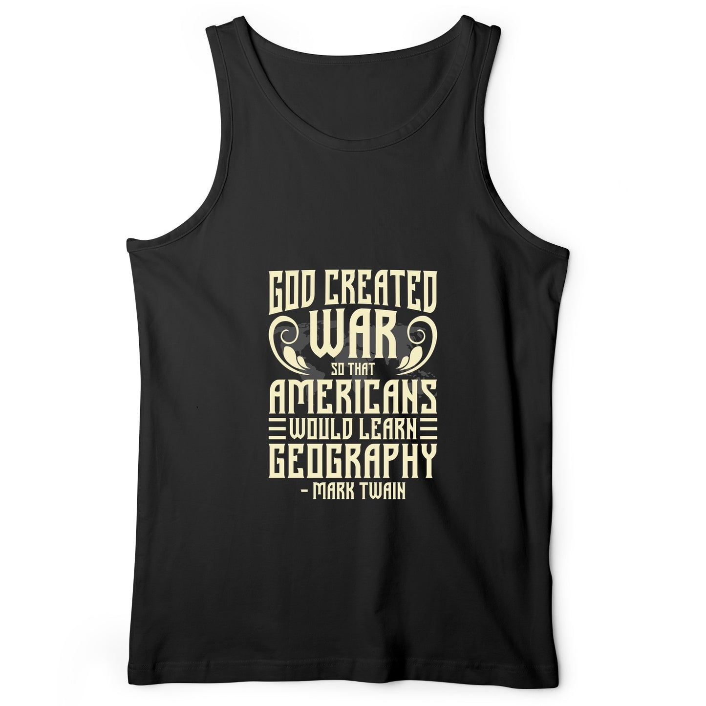 God Created War Tank Top
