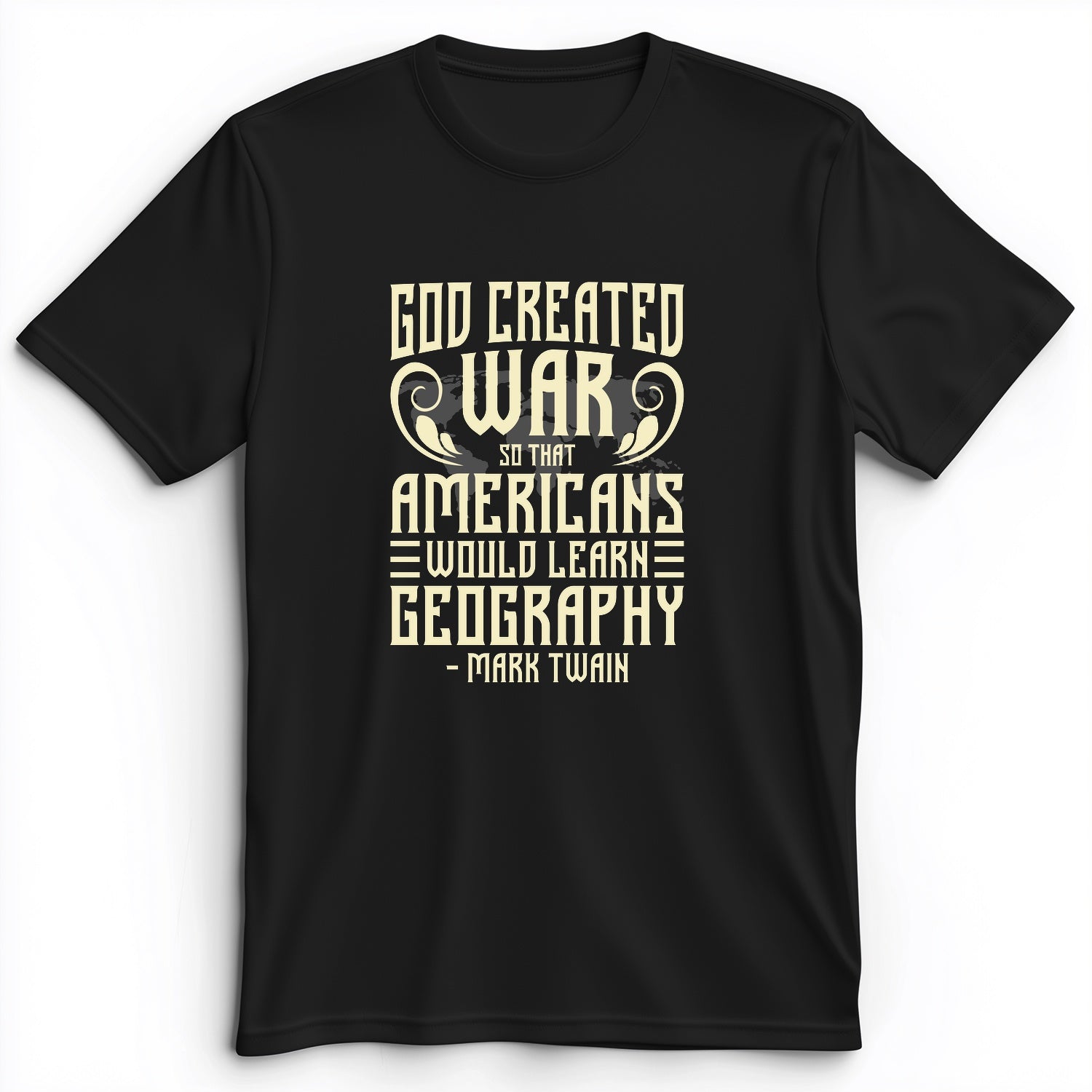God Created War Premium Tee