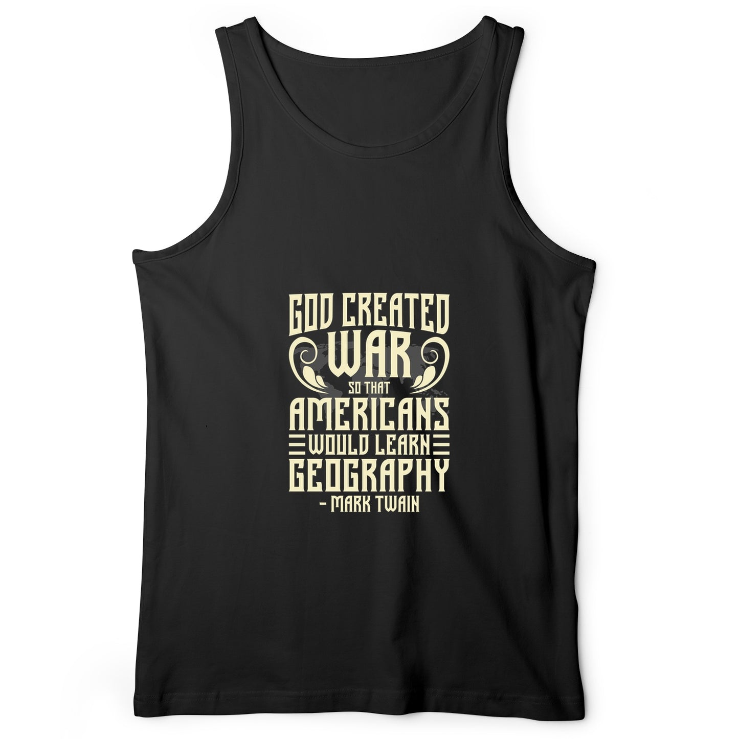 God Created War Tank Top