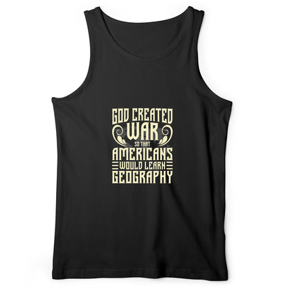 God Created War Tank Top