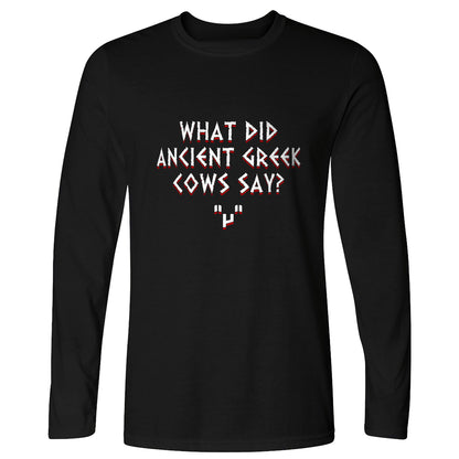 Greek Cows Long Sleeve T-Shirt