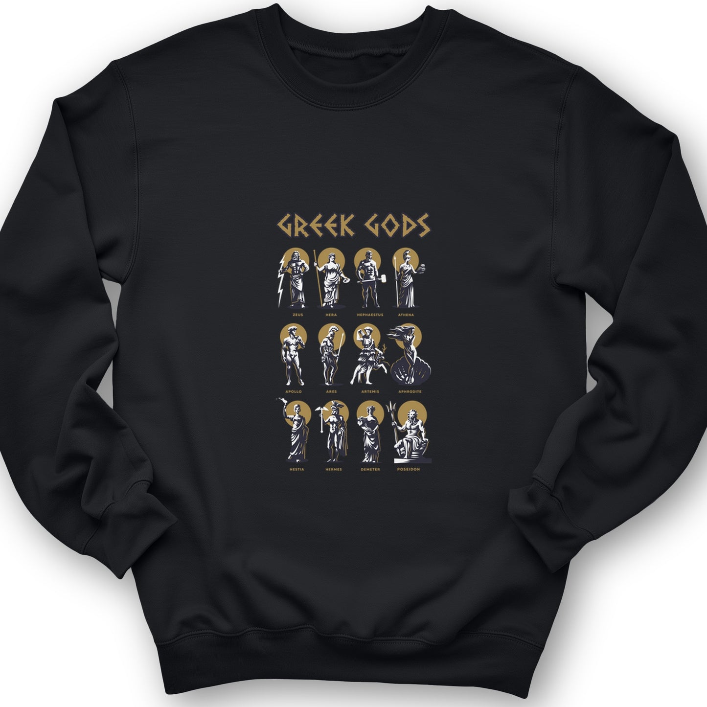 Greek Gods Crewneck