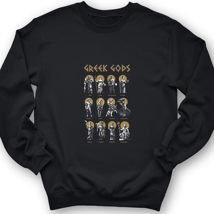 Greek Gods Crewneck