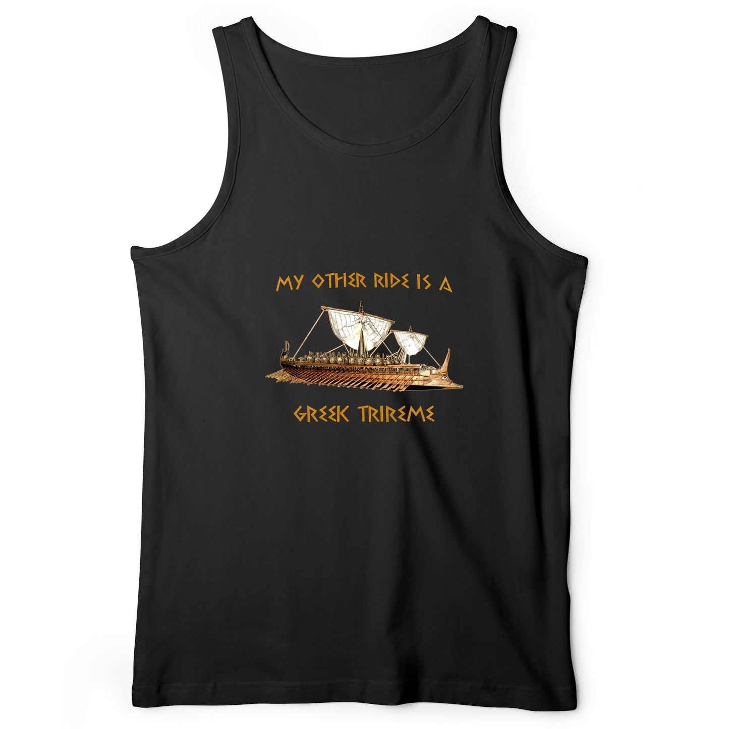 Greek Trireme Tank Top