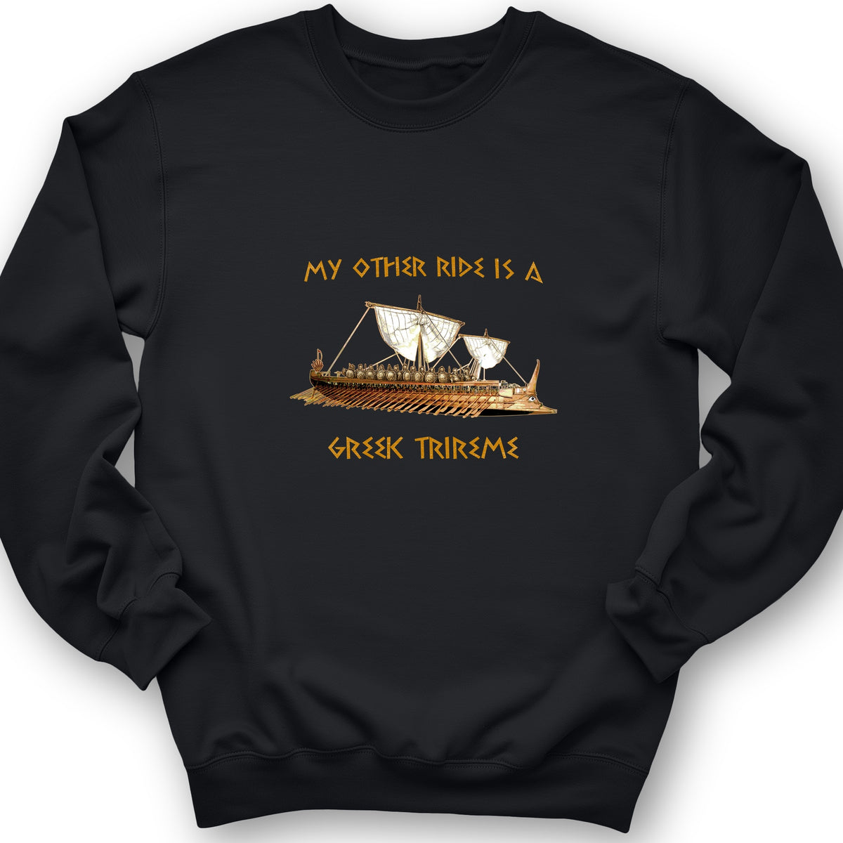 Greek Trireme Crewneck