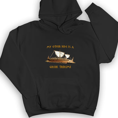 Greek Trireme Hoodie