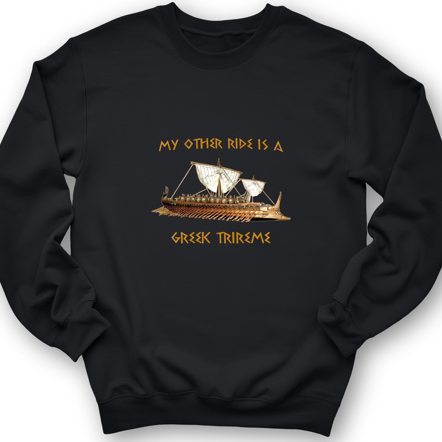 Greek Trireme Crewneck
