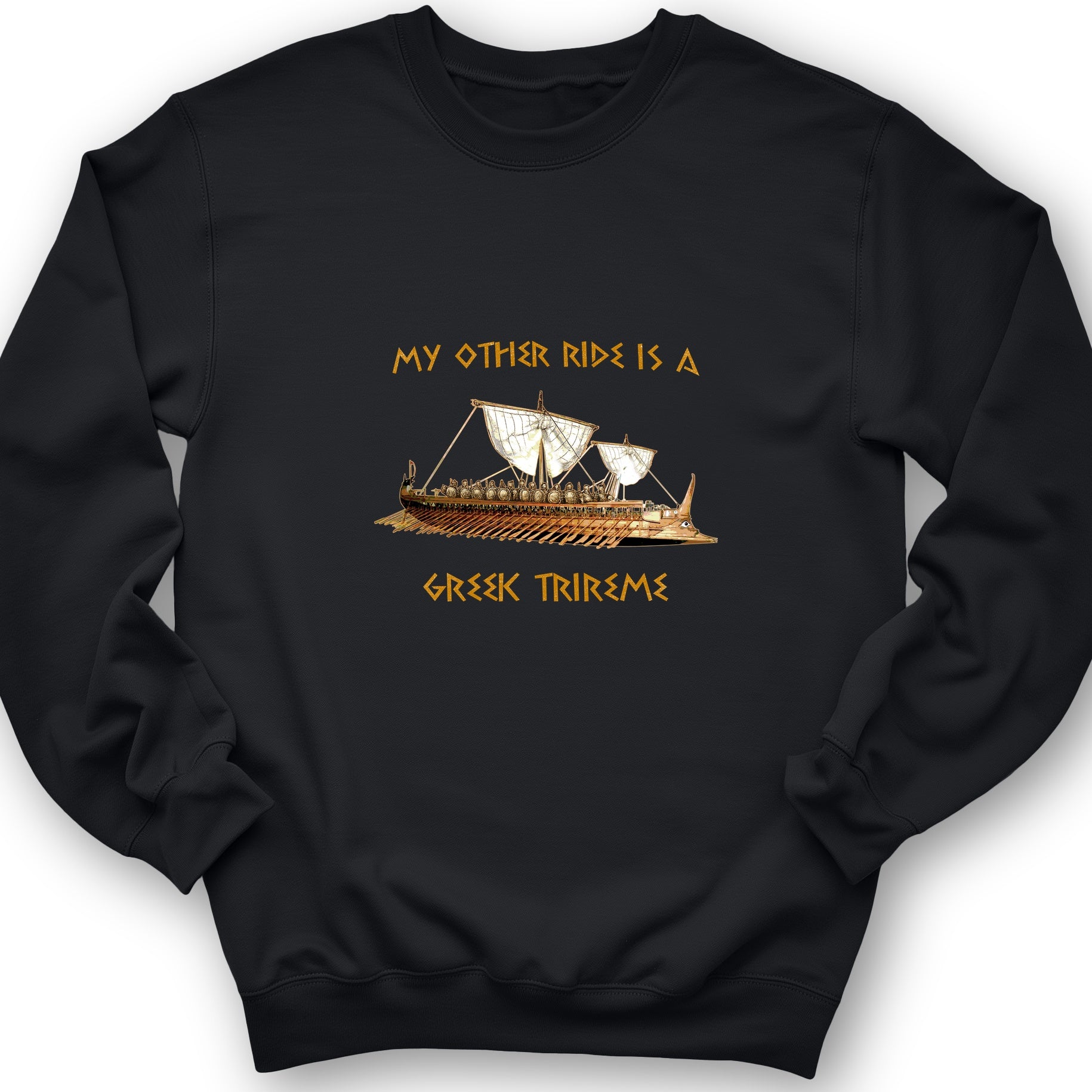 Greek Trireme Crewneck