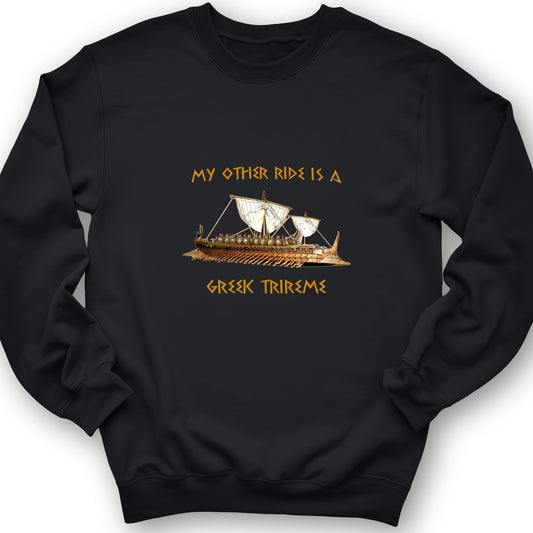Greek Trireme Crewneck