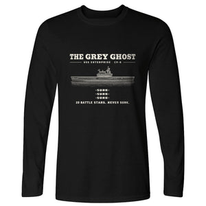 Grey Ghost Long Sleeve T-Shirt