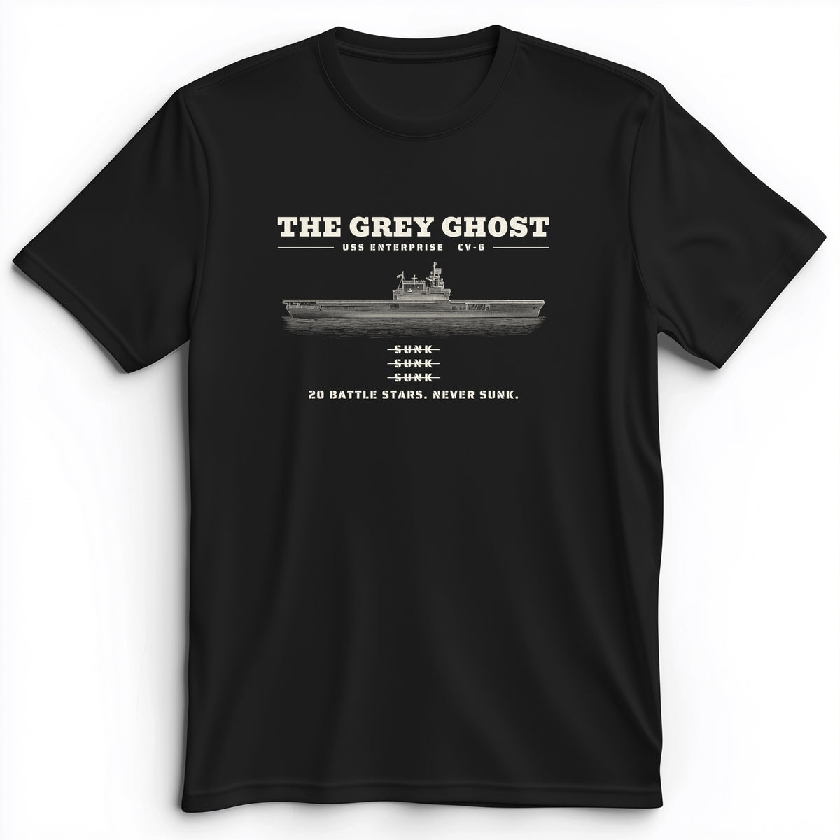 Grey Ghost Premium Tee