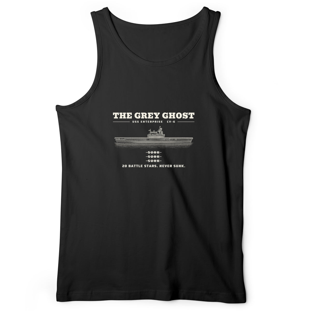 Grey Ghost Tank Top