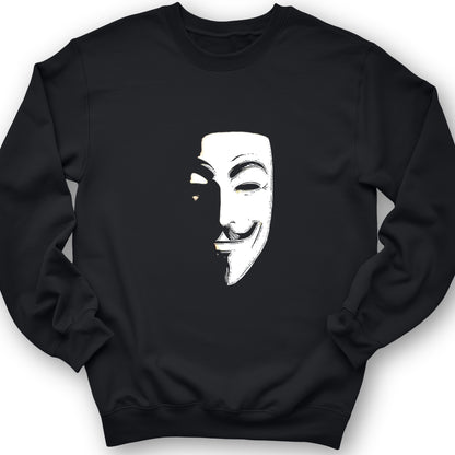 Guy Fawkes Mask Crewneck
