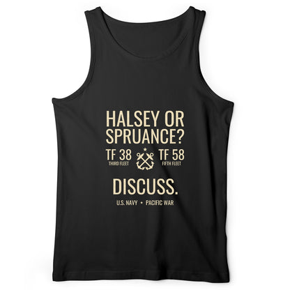 Halsey or Spruance Discuss Tank Top