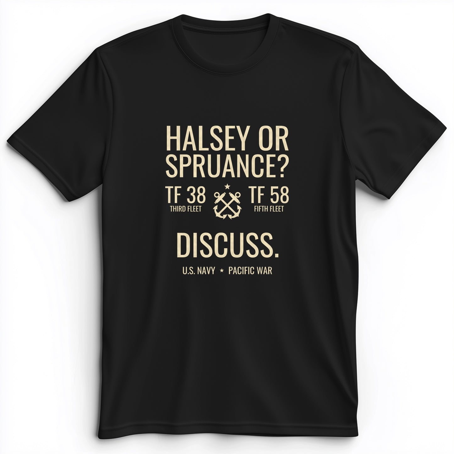 Halsey or Spruance Discuss Premium Tee