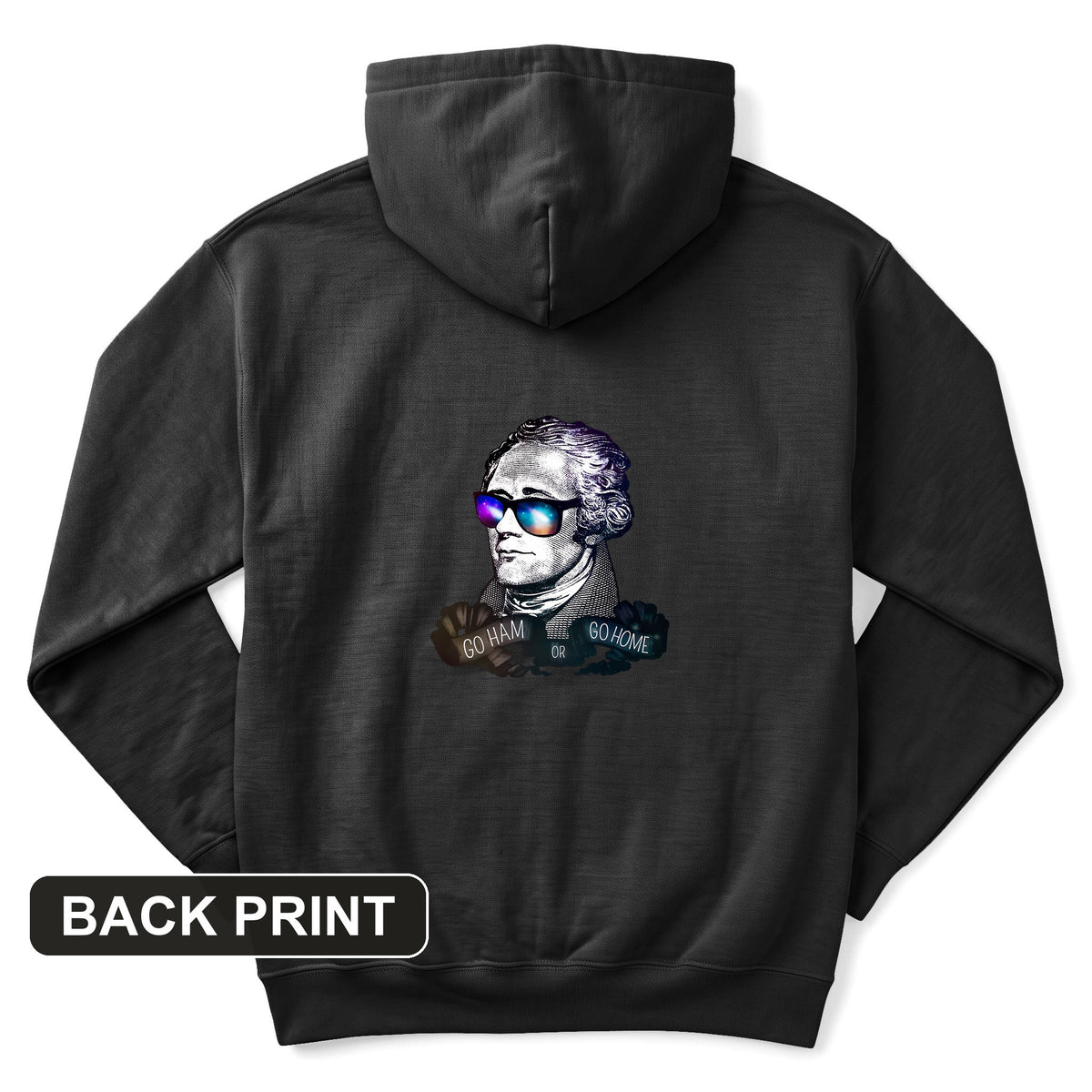 Hamilton Back Print Hoodie