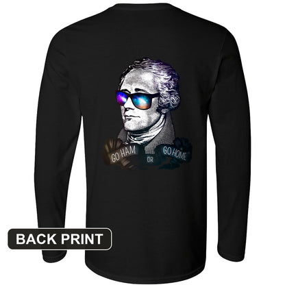 Hamilton Back Print Long Sleeve T-Shirt
