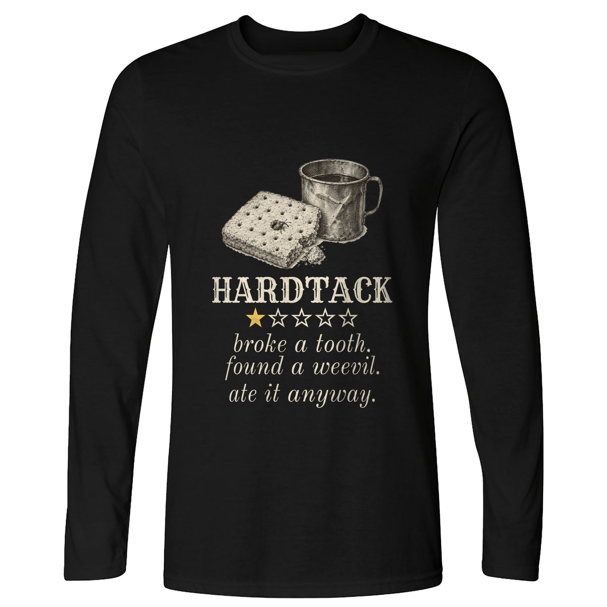Hardtack One Star Review Long Sleeve T-Shirt