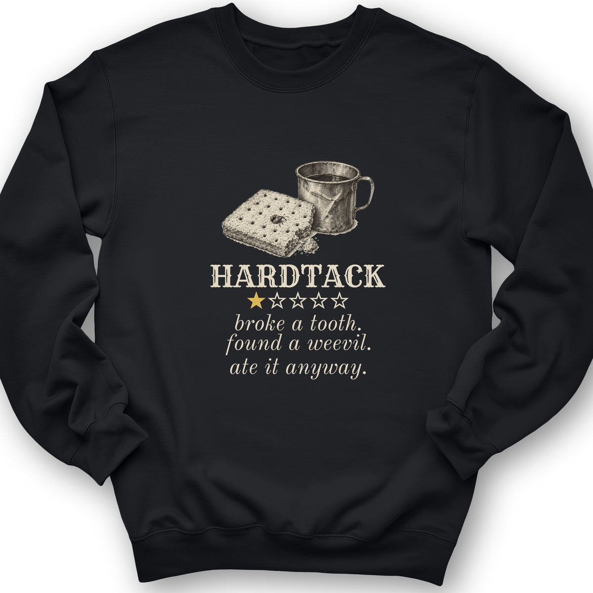 Hardtack One Star Review Crewneck