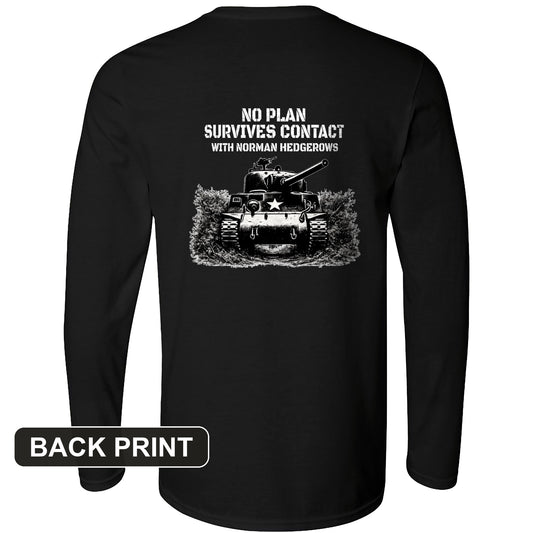 Hedgerows Back Print Long Sleeve T-Shirt