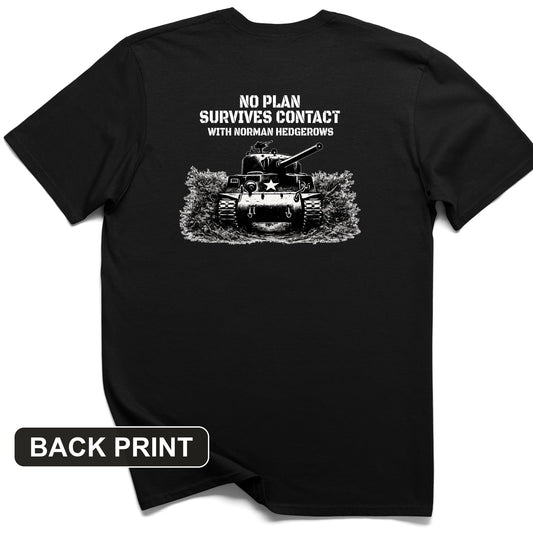 Hedgerows Back Print T-Shirt