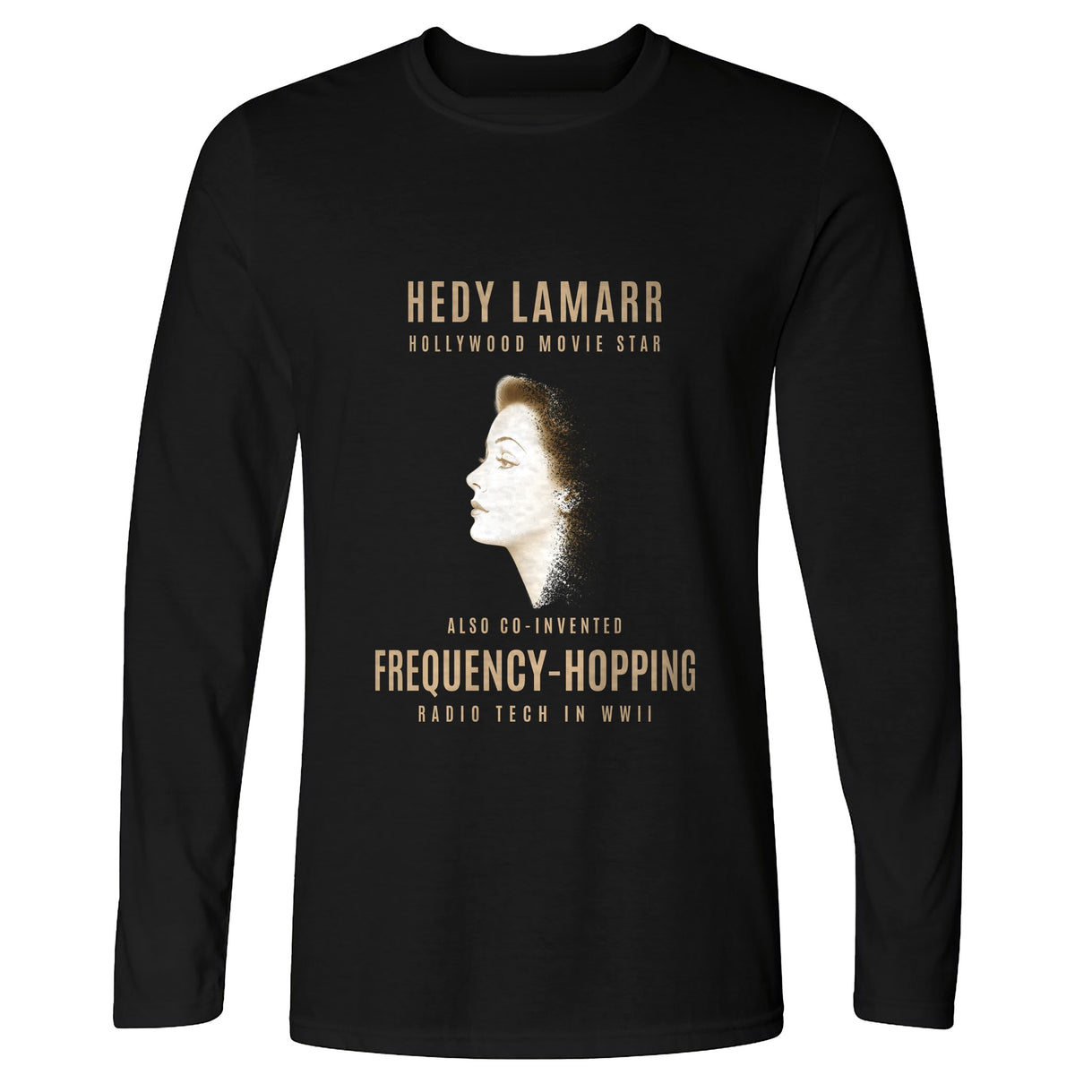 Hedy Lamarr Long Sleeve T-Shirt