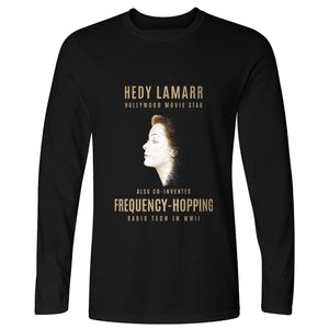 Hedy Lamarr Long Sleeve T-Shirt