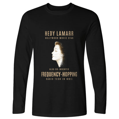 Hedy Lamarr Long Sleeve T-Shirt