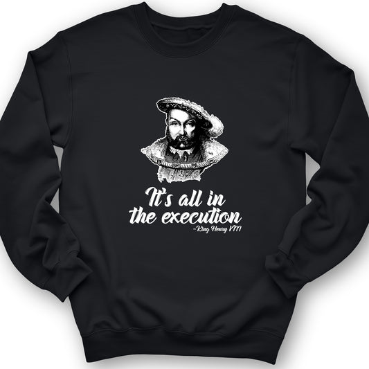 Henry VIII Execution Crewneck