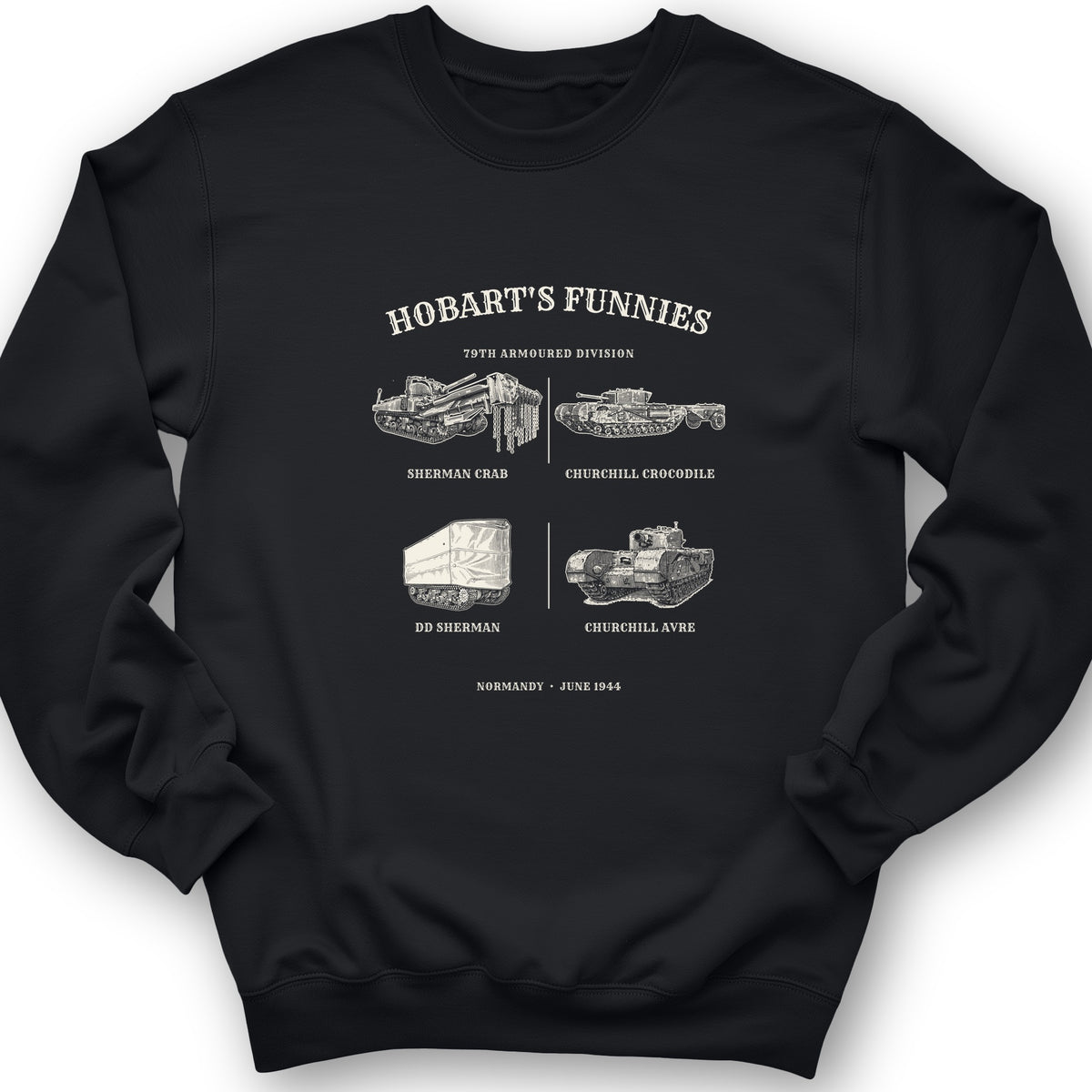 Hobart's Funnies Crewneck