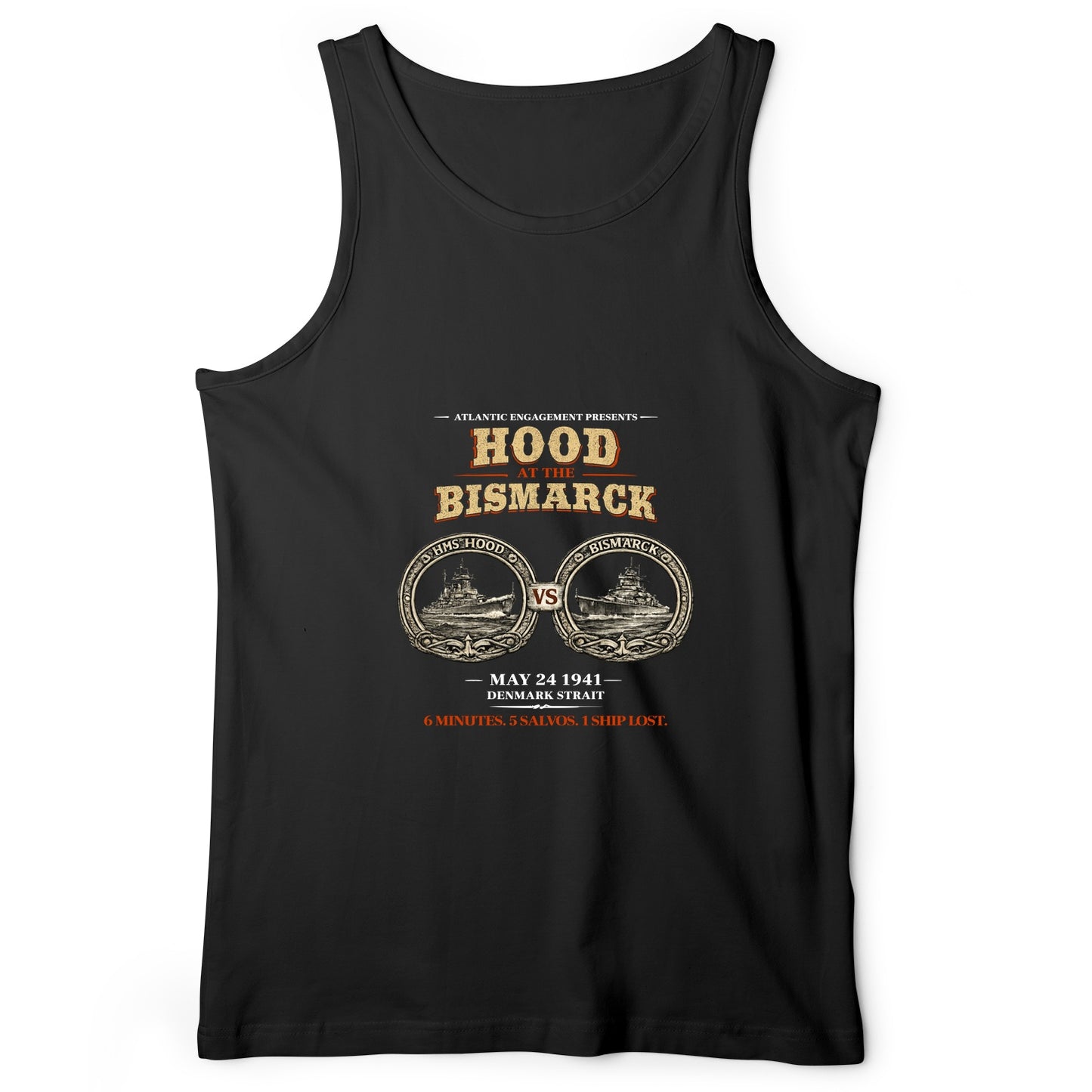 Hood vs Bismark Tank Top
