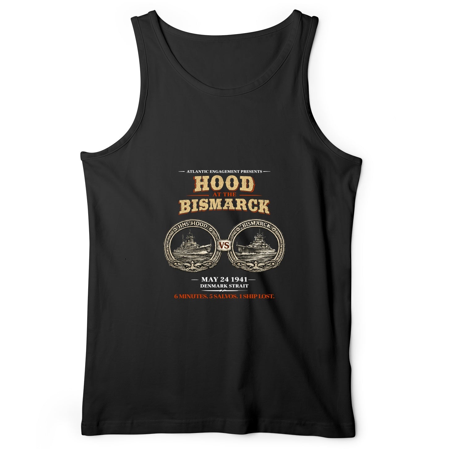Hood vs Bismark Tank Top