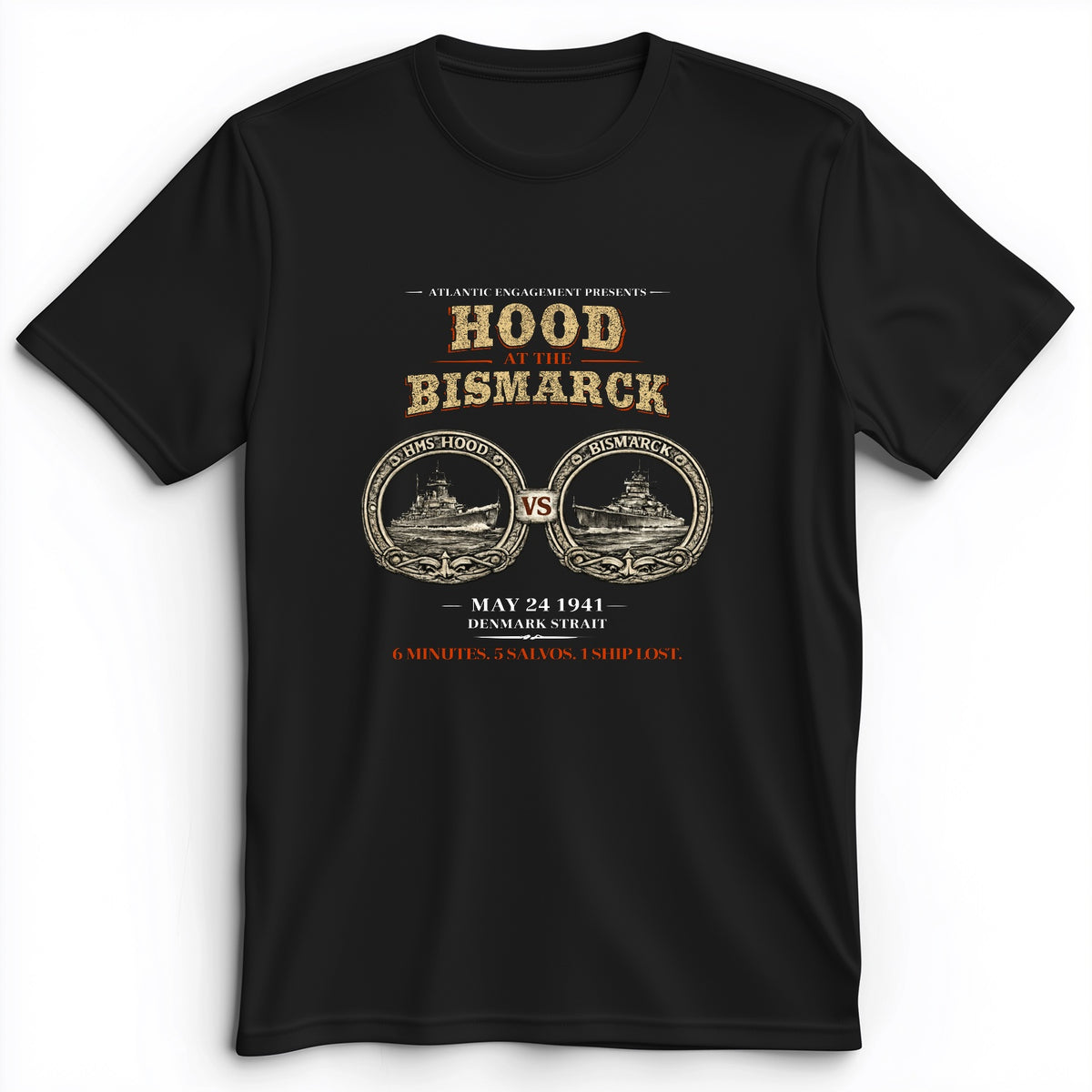 Hood vs Bismark Premium Tee