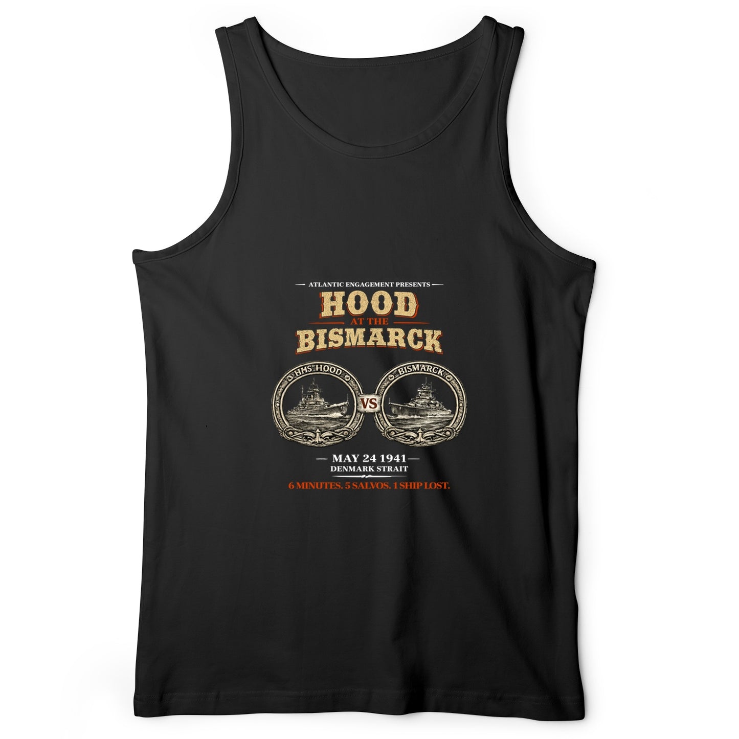 Hood vs Bismark Tank Top