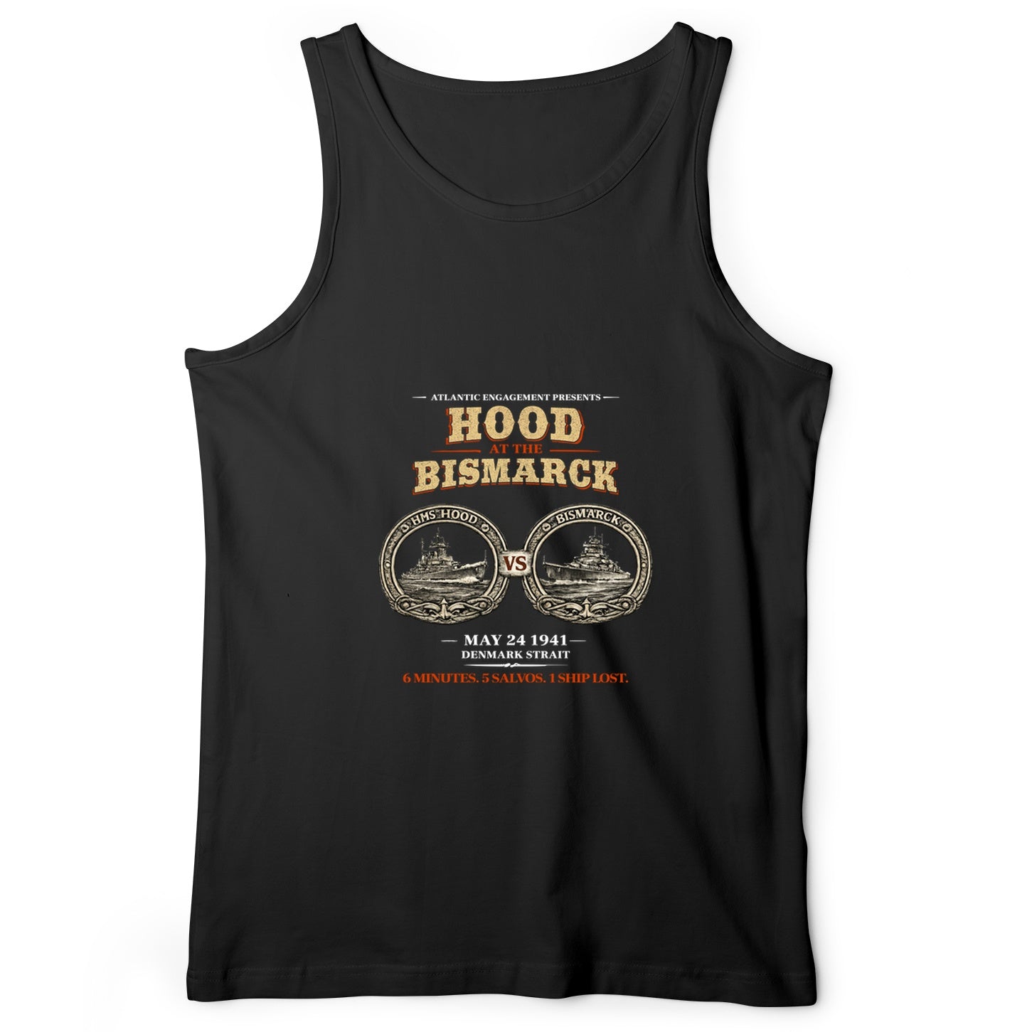 Hood vs Bismark Tank Top