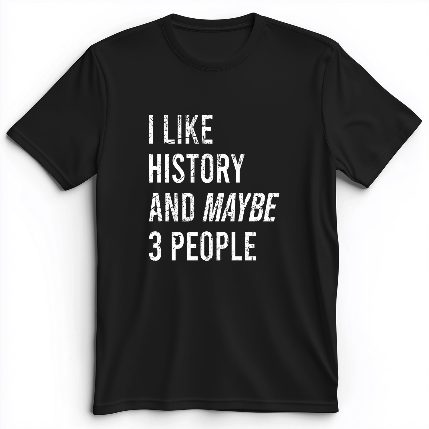 I Like History And Maybe 3 People Premium Tee