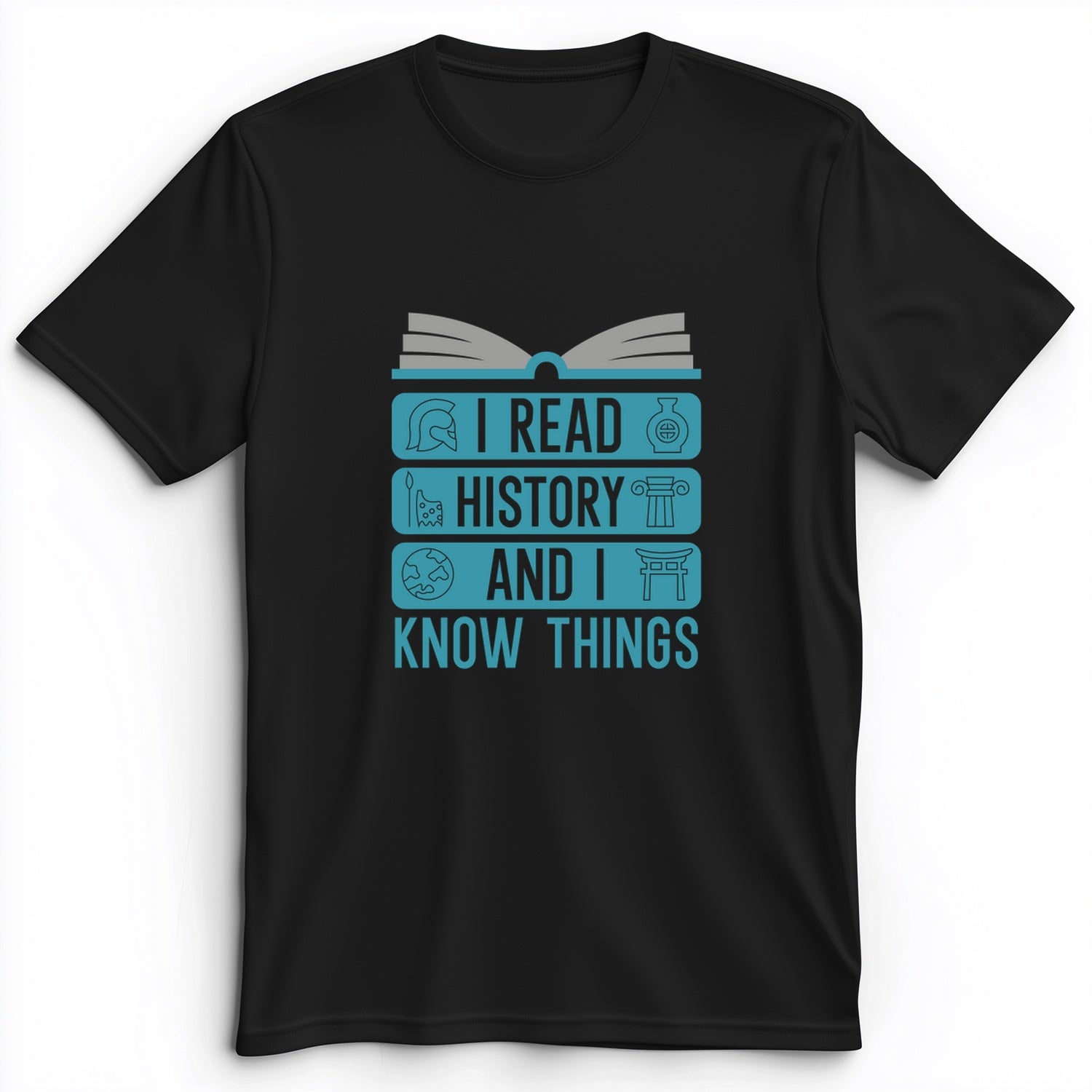 I Read History And Know Things Premium Tee