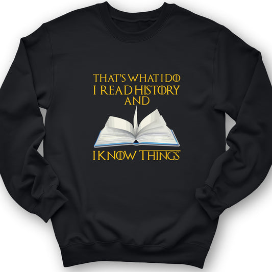I Read History Crewneck